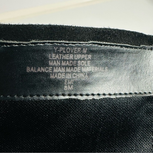 Anne‎ Klein Black Suede Leather Heeled Boots Women's Size 8M - Picture 10 of 10